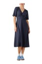 navy-midi-jurk-elegant-veelzijdige-stijl