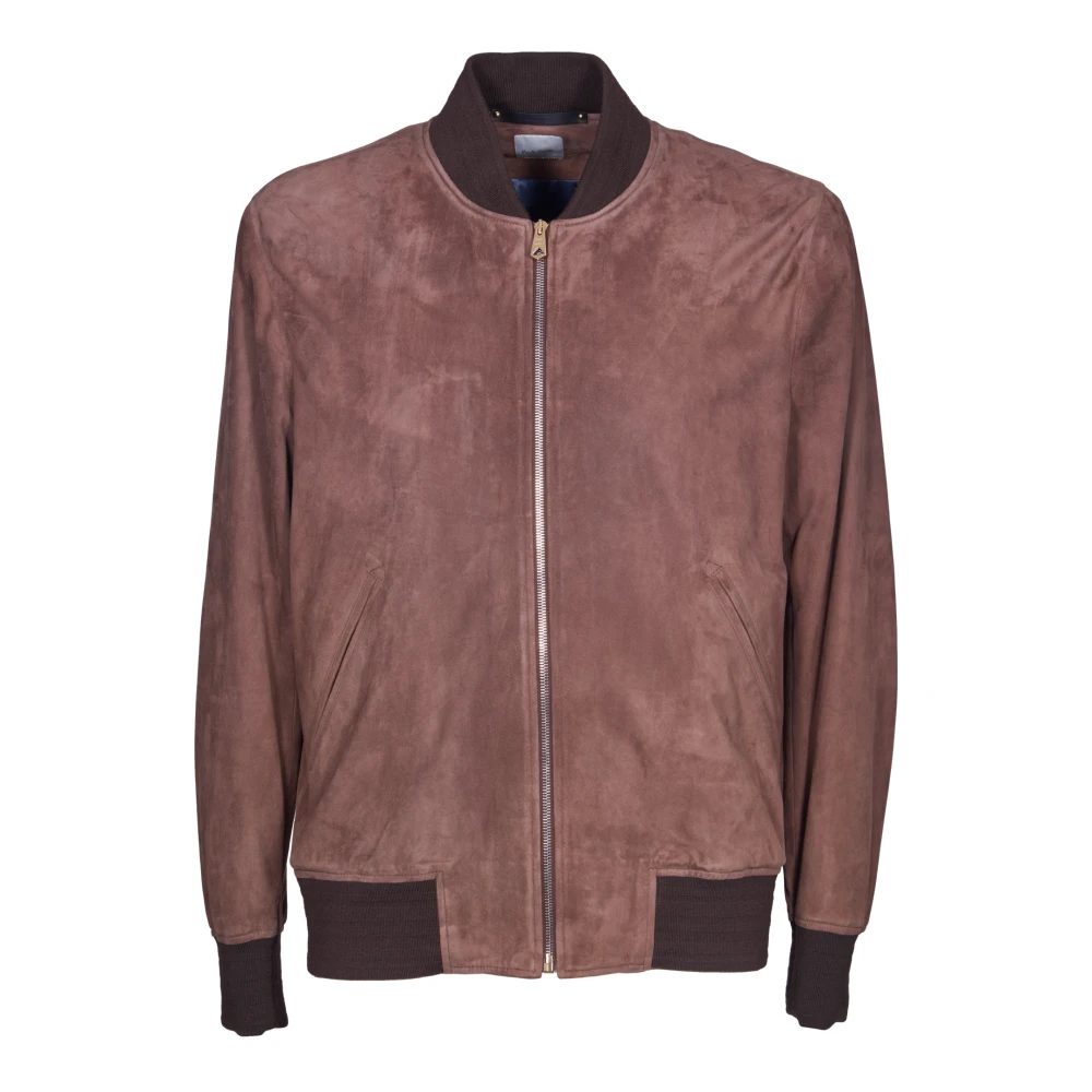 PS By Paul Smith Bruine Bomberjack Aw24 Brown Heren