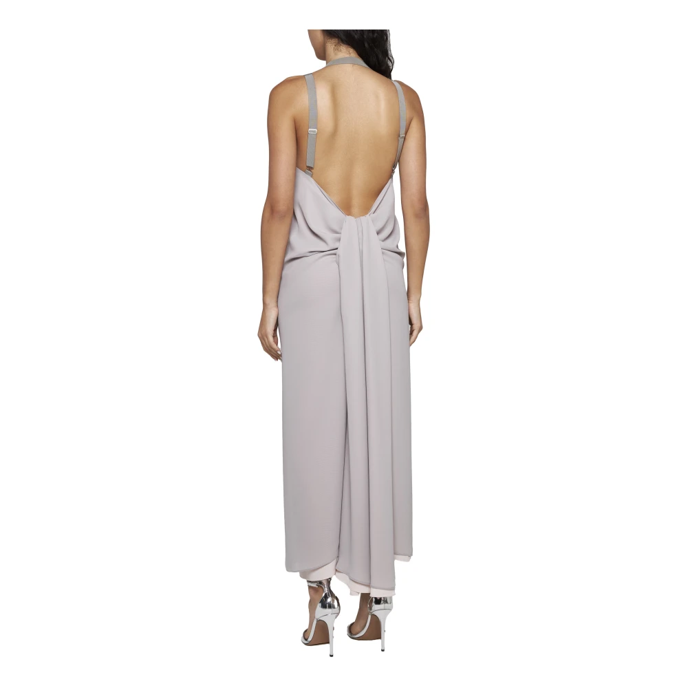 Blanca Vita Elegante Beige Jurk Gray Dames