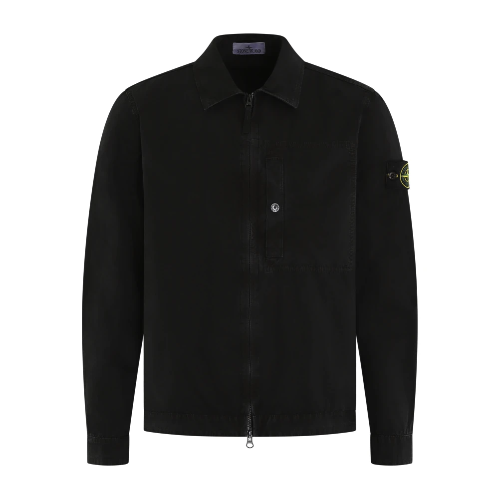 Stone Island Herenoverhemden Black Heren