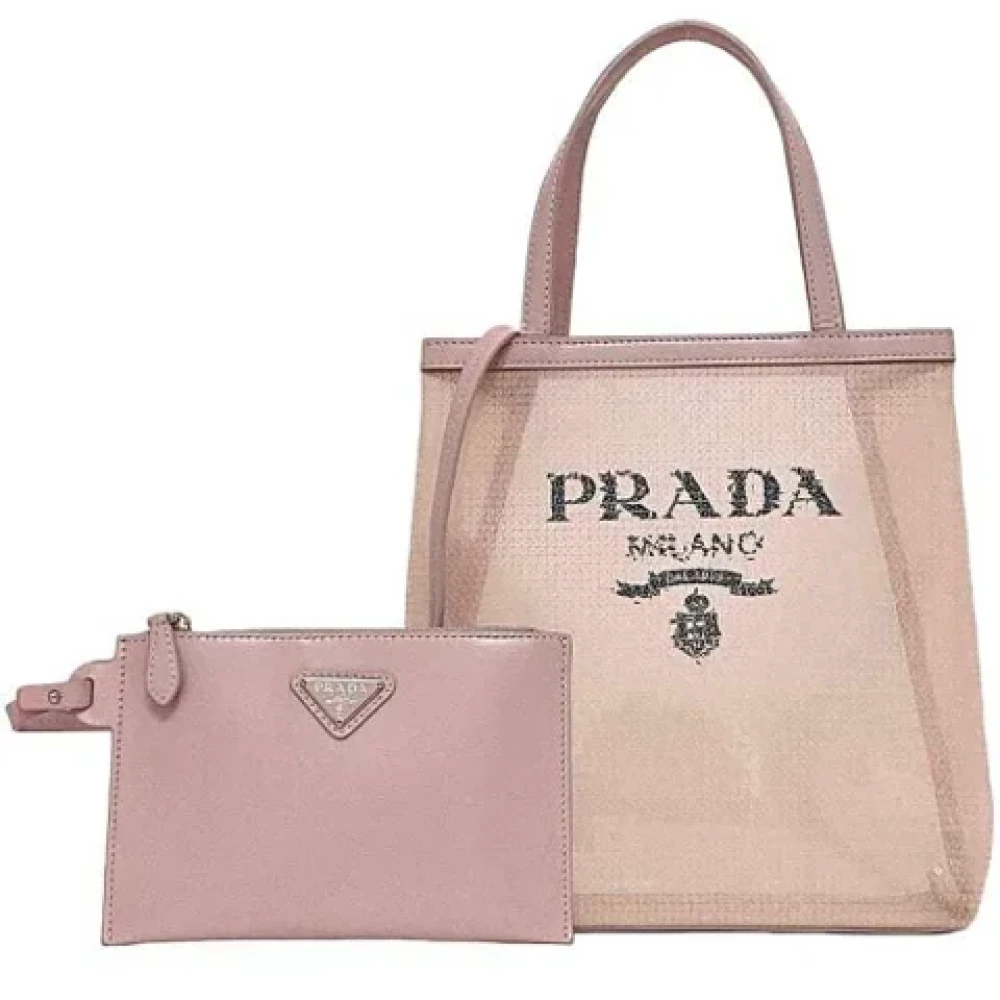 Pre-owned > Pre-owned Bags > Pre-owned Tote Bags - - Prada Vintage - Modalova