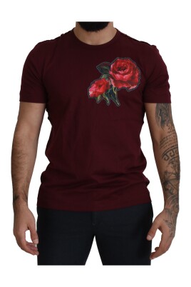 bordeaux-roses-motif-crewneck-tee