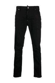 Schwarze Slim-Fit Jeans für moderne Männer