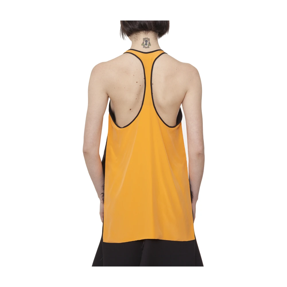 Ssheena Zijden Bicolor Top Multicolor Dames