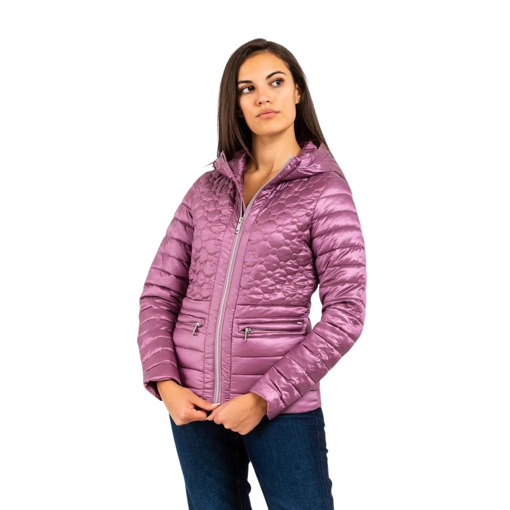 Gas Pink Polyester Parka - IT40 - Image 2