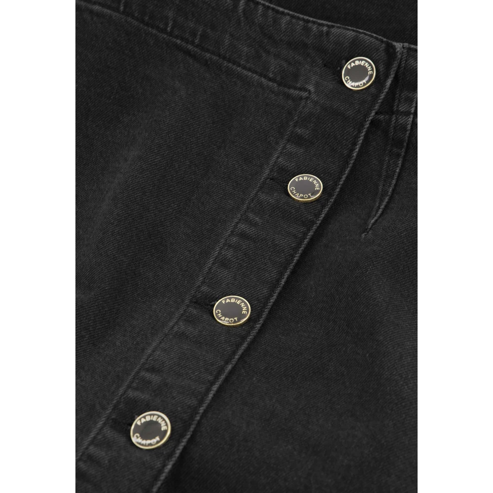 Fabienne Chapot Carmel Denim Skirt Black Dames