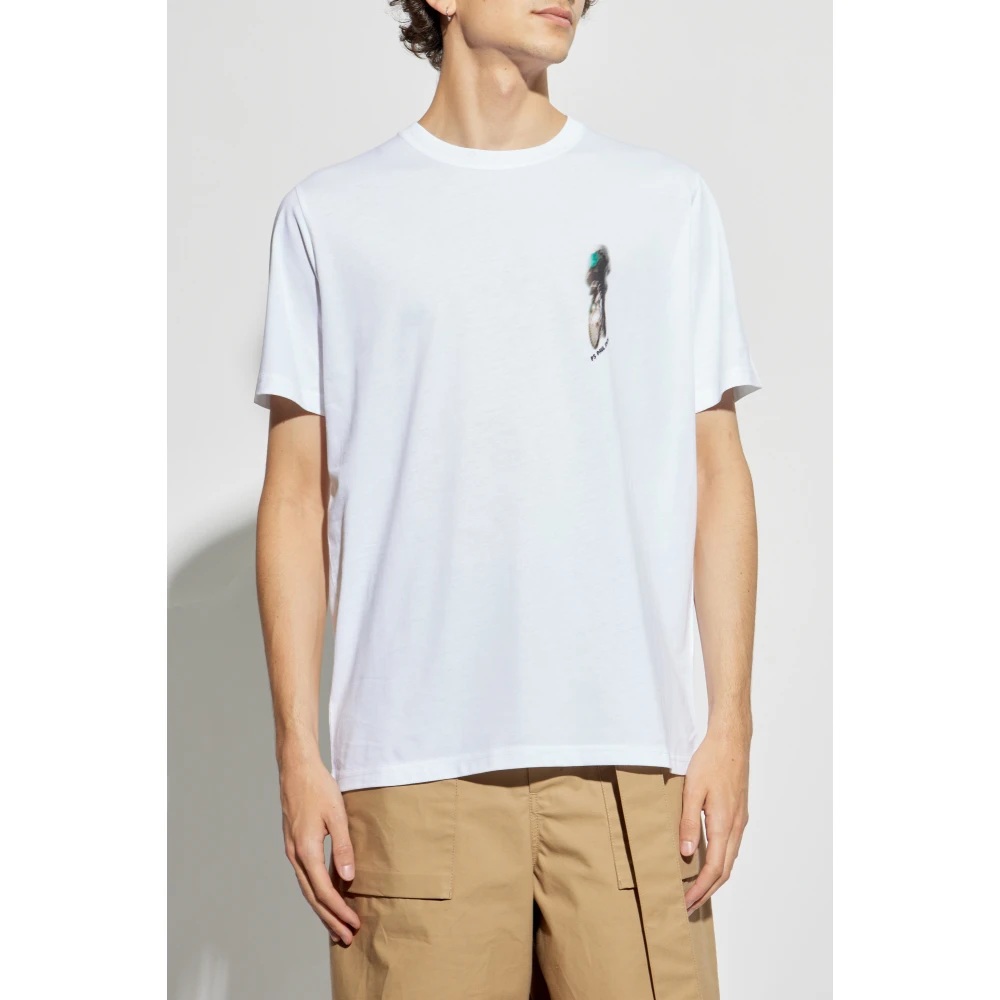 PS By Paul Smith T-shirt met print White Heren