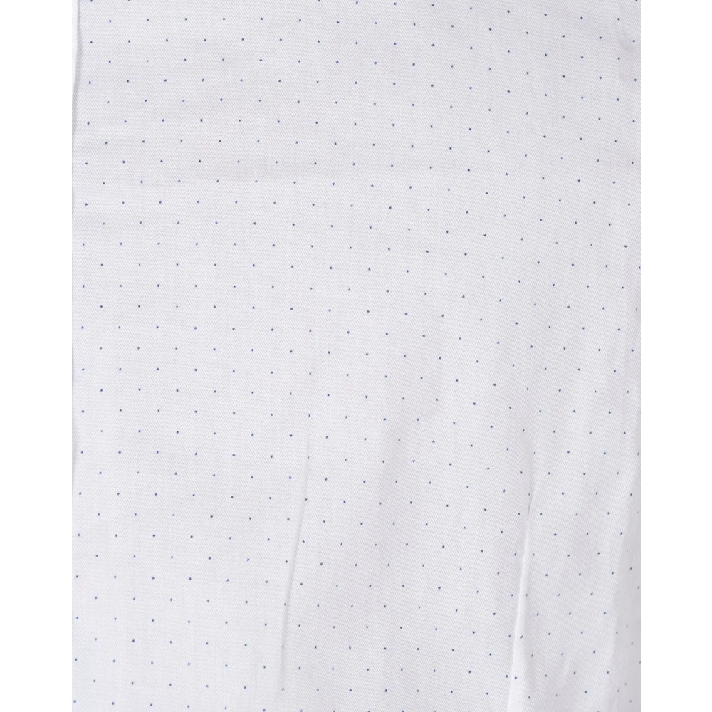 Daniele Alessandrini Basis Polo Kraag Shirt White Heren