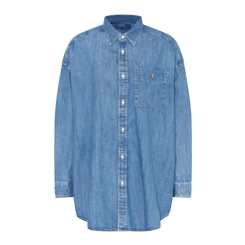 Ralph Lauren Overhemden Blue Dames