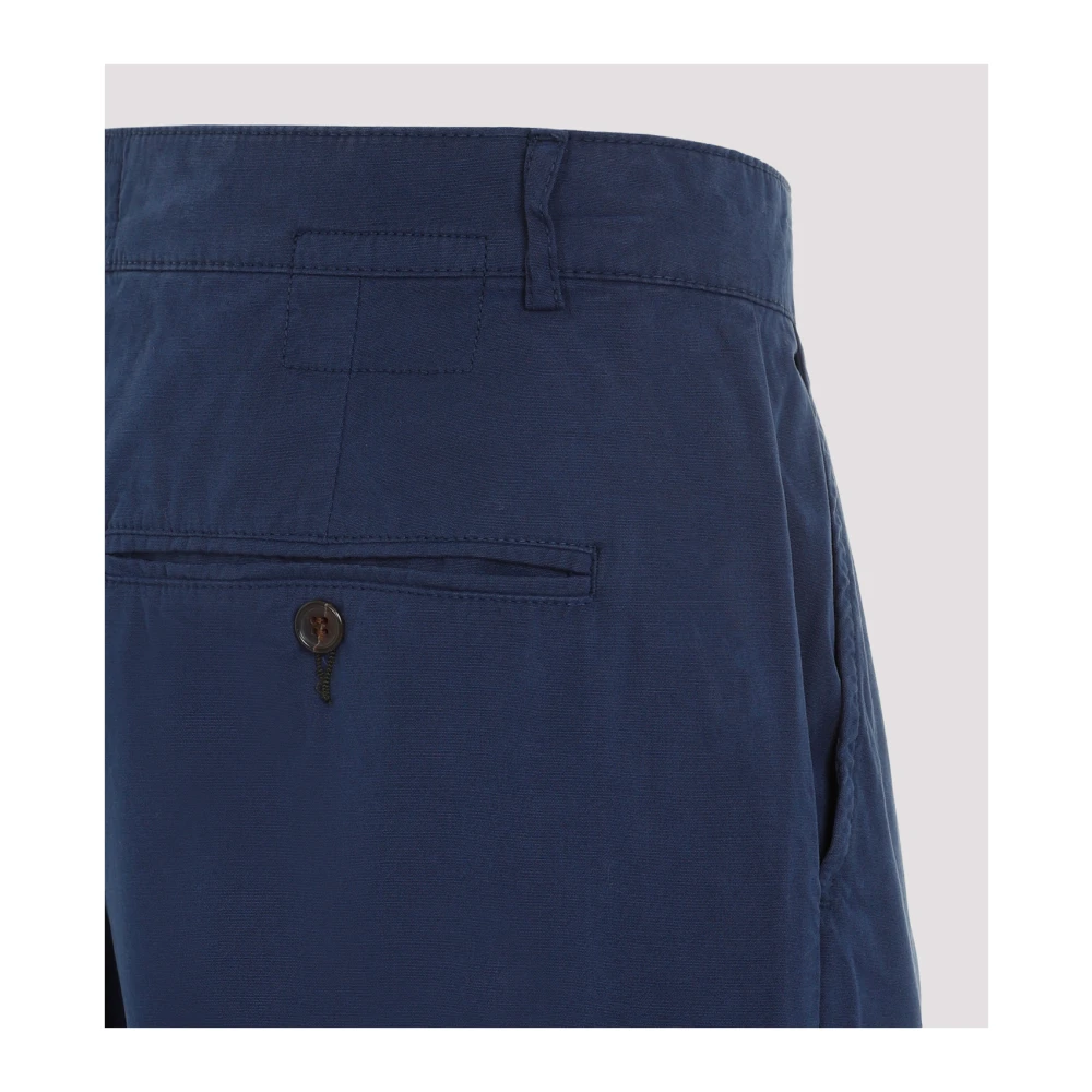Universal Works Chinos Blue Heren