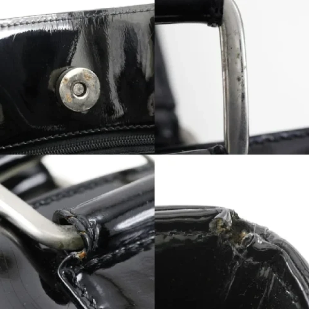 Loewe Pre-owned Leather handbags Black Dames