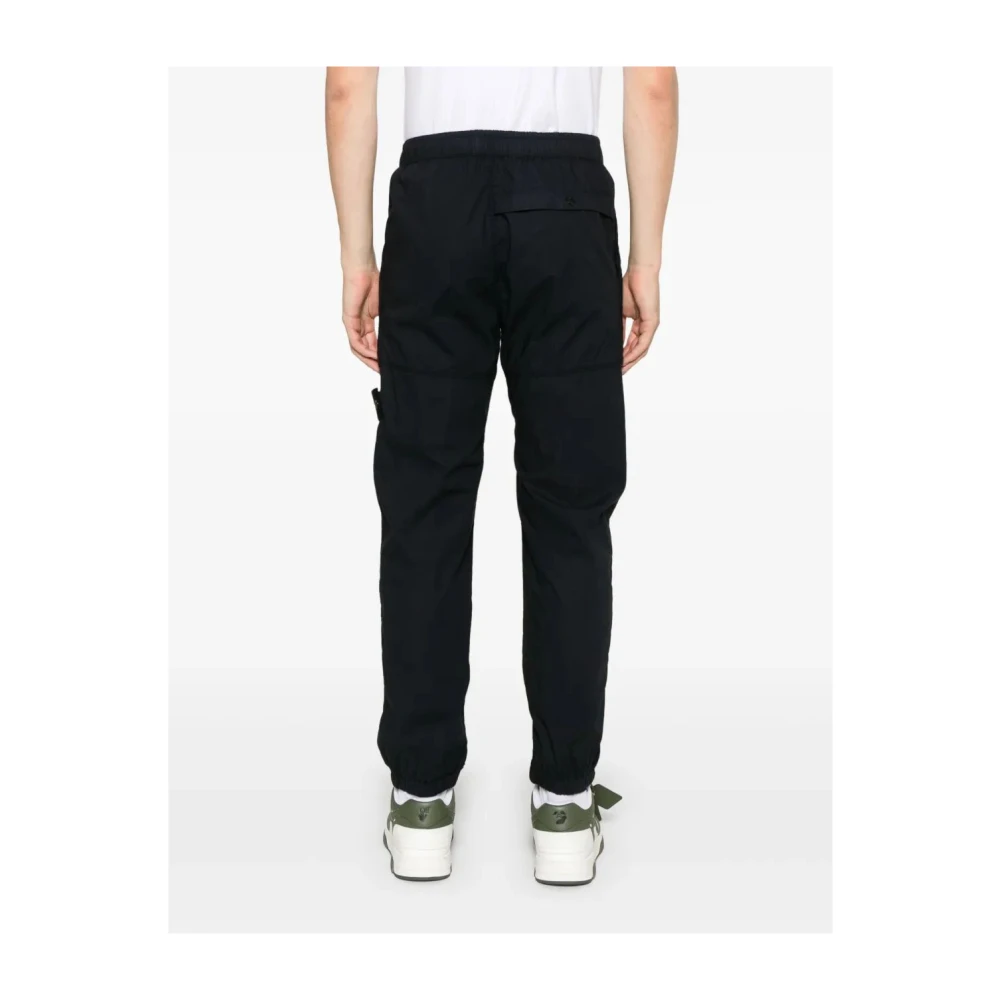 Stone Island Casual Cargo Broek voor Mannen Blue Heren