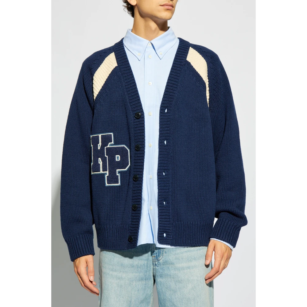 Kenzo Geknoopte vest Blue Heren
