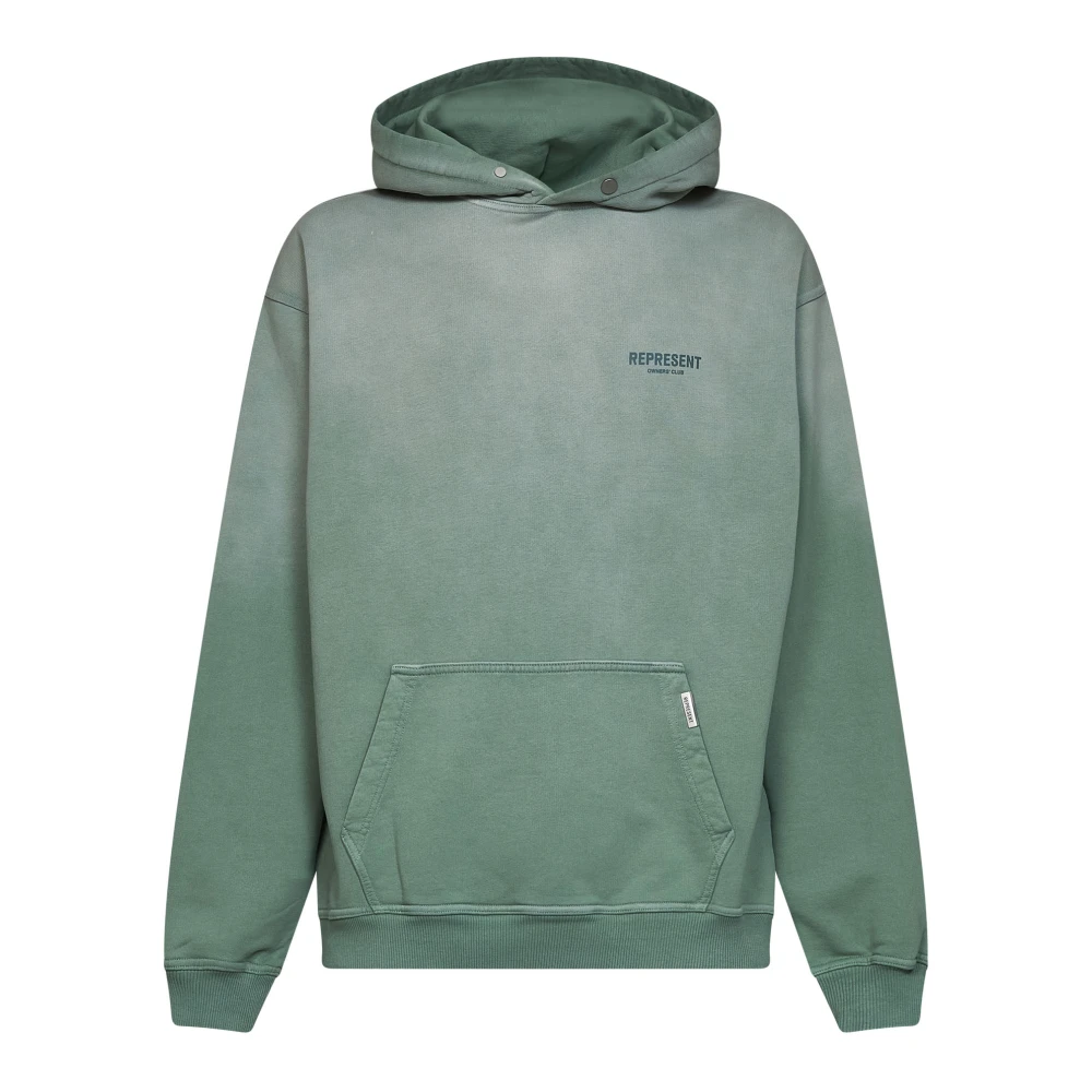 Represent Men's Green Hoodies, L, Owners Club Hoodie