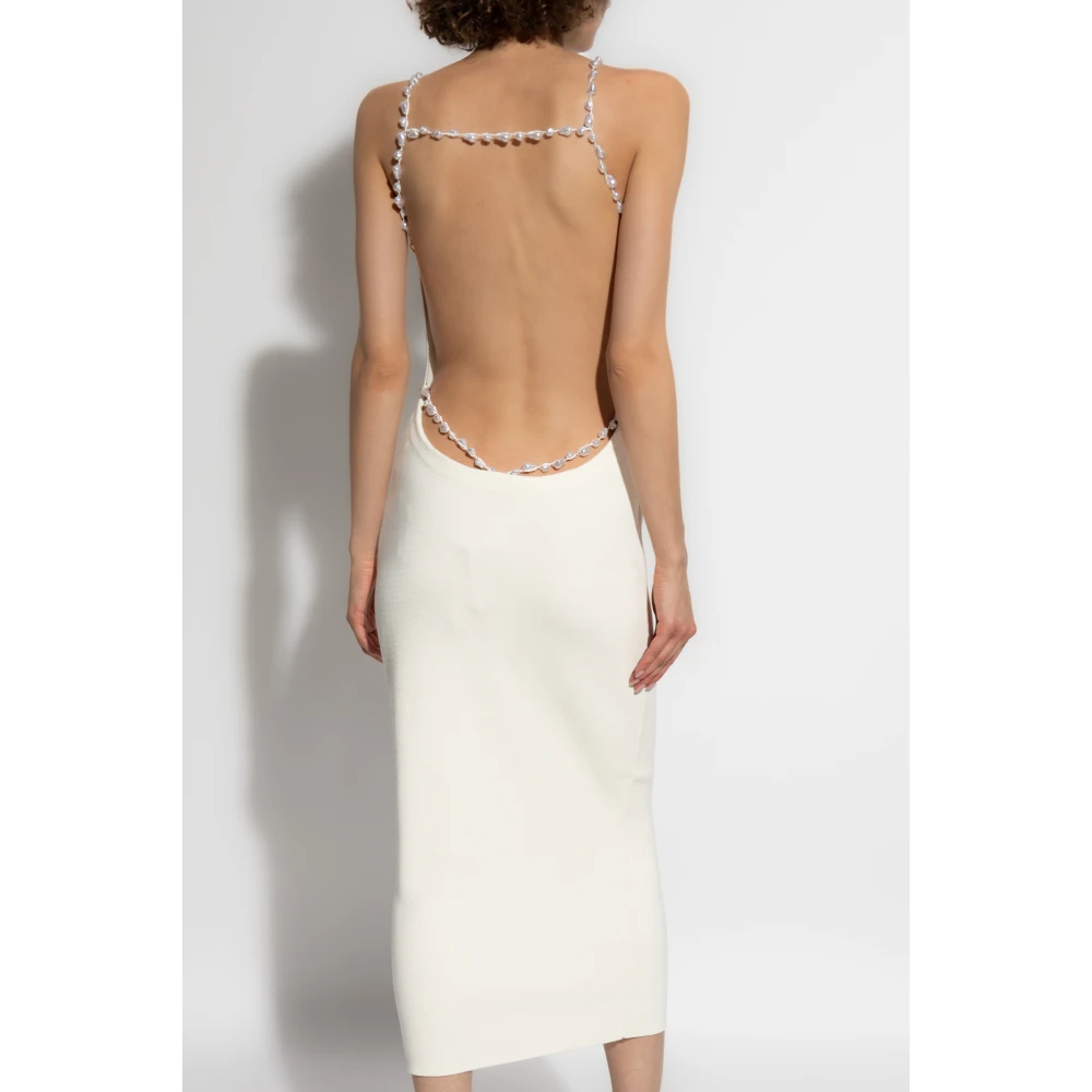 Cult Gaia Jurk Cassi Beige Dames
