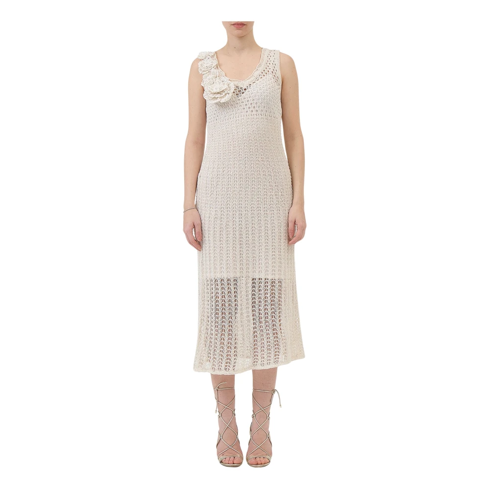 Dresses > Day Dresses > Midi Dresses - - Ermanno Scervino - Modalova