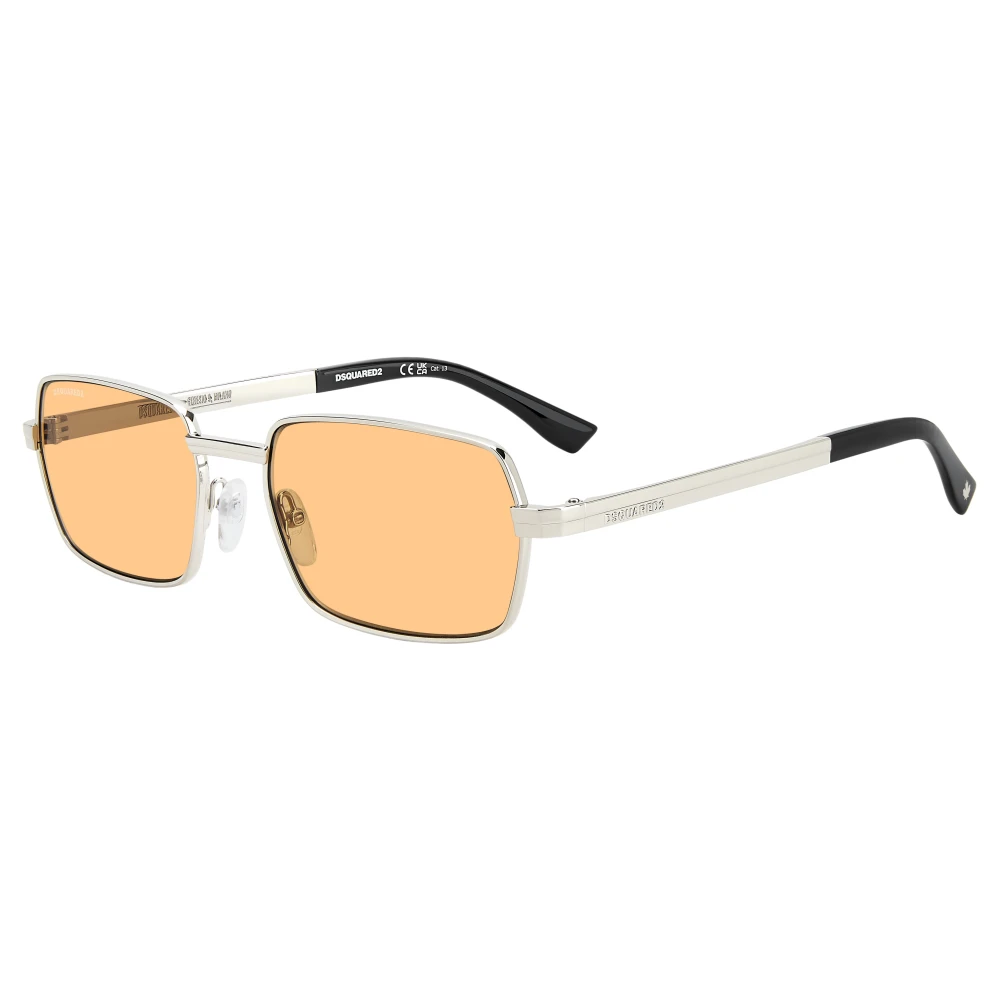Dsquared2 Men's Gray Sunglasses, 58 Mm, Rectangle Sunglasses