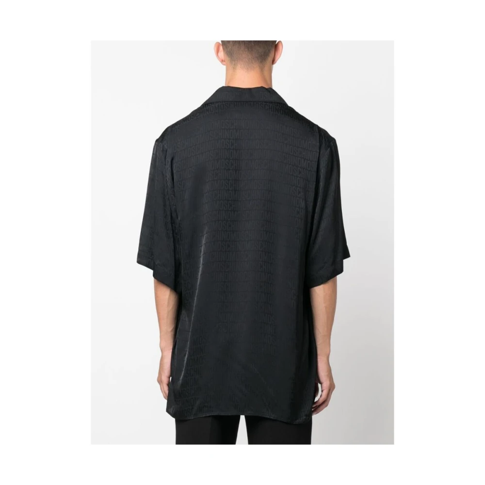 Moschino Short Sleeve Shirts Black Heren