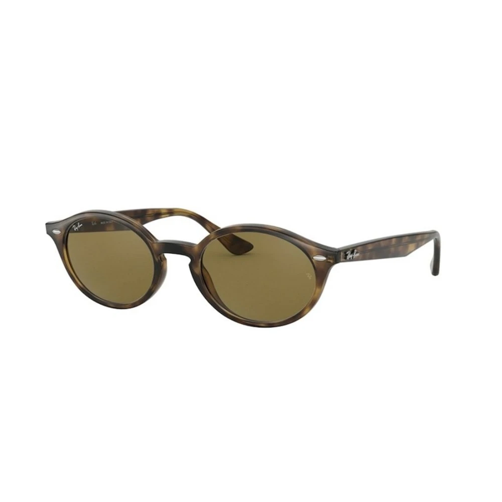 Ray-Ban Unisex Brown Sunglasses, 51 Mm, Oval Sunglasses