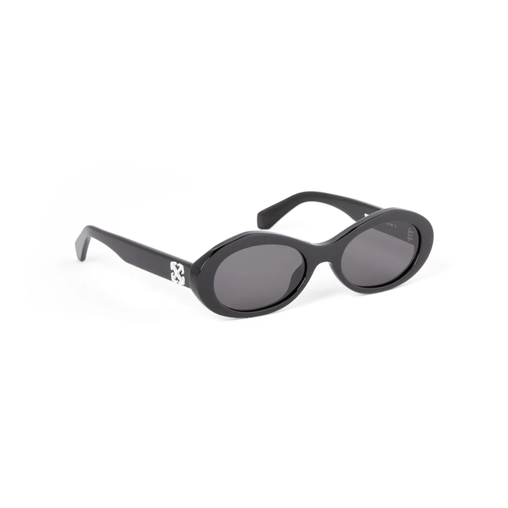 Off White Unisex Black/Grey Edison Cat Sunglasses