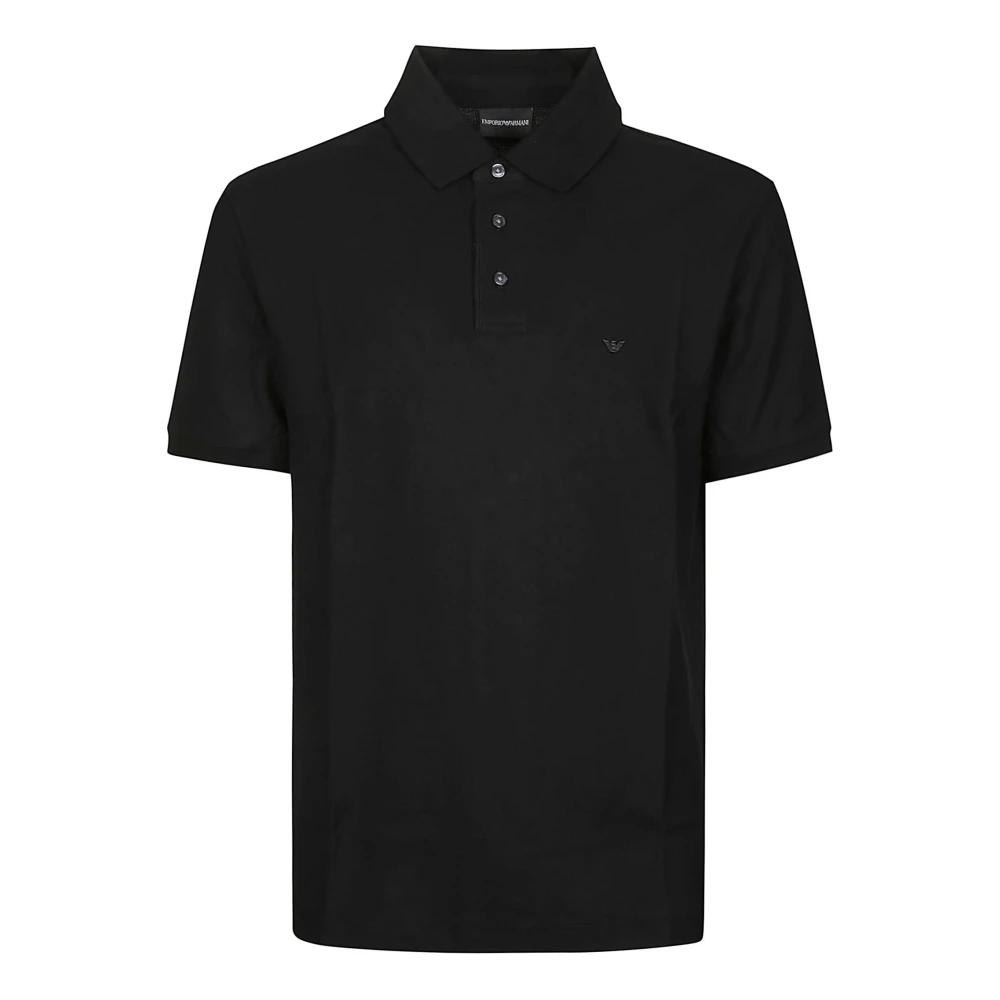 Emporio Armani Herren Schwarz Oberteile, K, Lgröße: