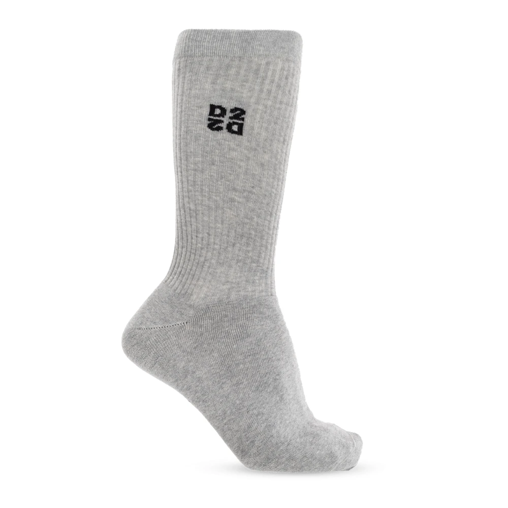 Dsquared2 Hombre Gris - Calcetines Con Logo - Underwear - L