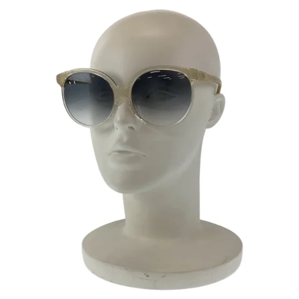 Chloé Pre-owned Plastic sunglasses Beige Dames