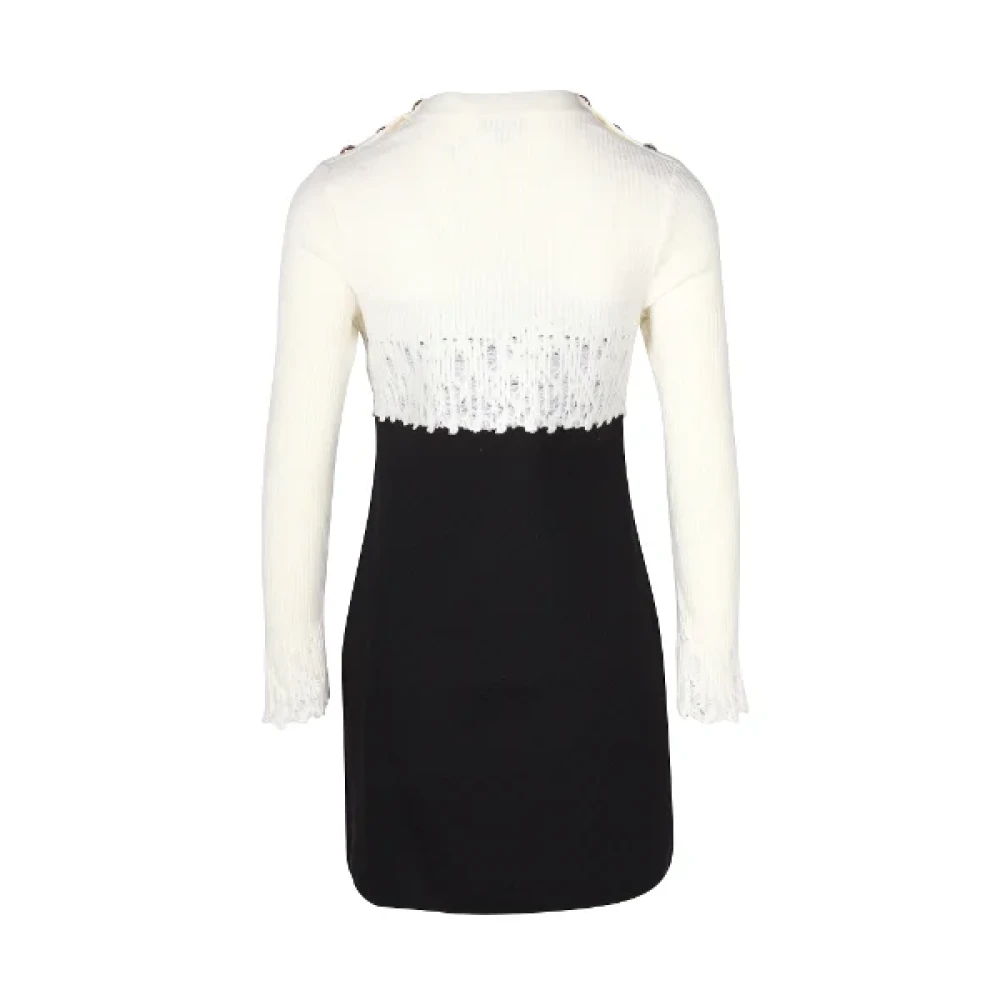 Chanel Vintage Pre-owned Wool tops Black Dames