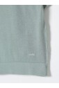 pull-vert-pour-enfants-a-col-rond