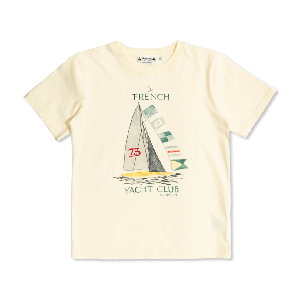 Bonpoint T-shirt Thibald Beige Unisex