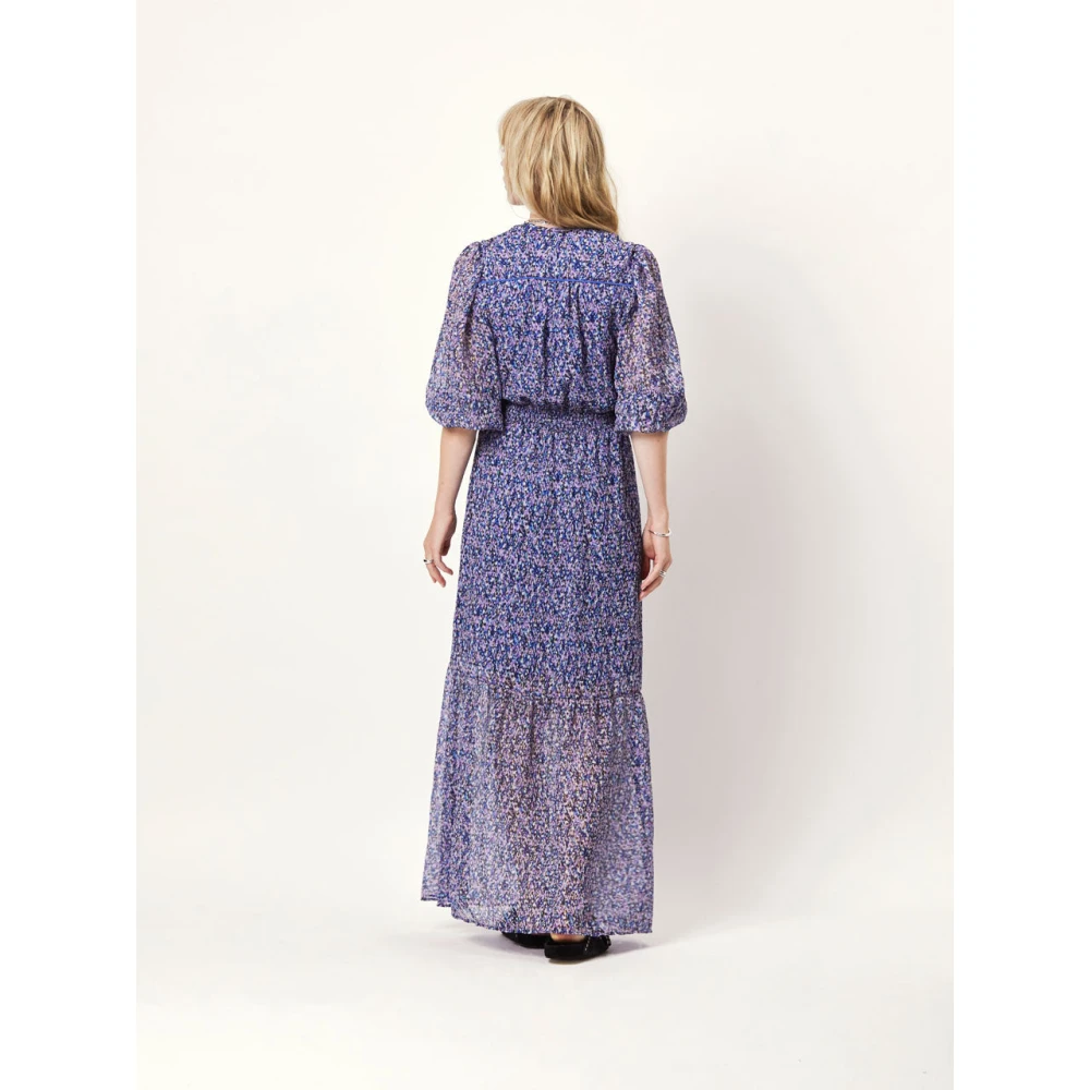 Dante 6 Bedrukte Maxi Jurk () Blue Dames