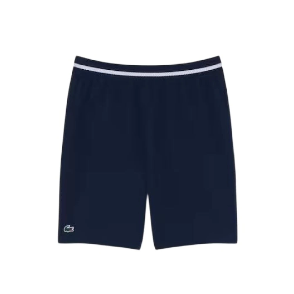 Lacoste Blue Casual Shorts, Male, S, Tennis X Novak Djokovic Shorts