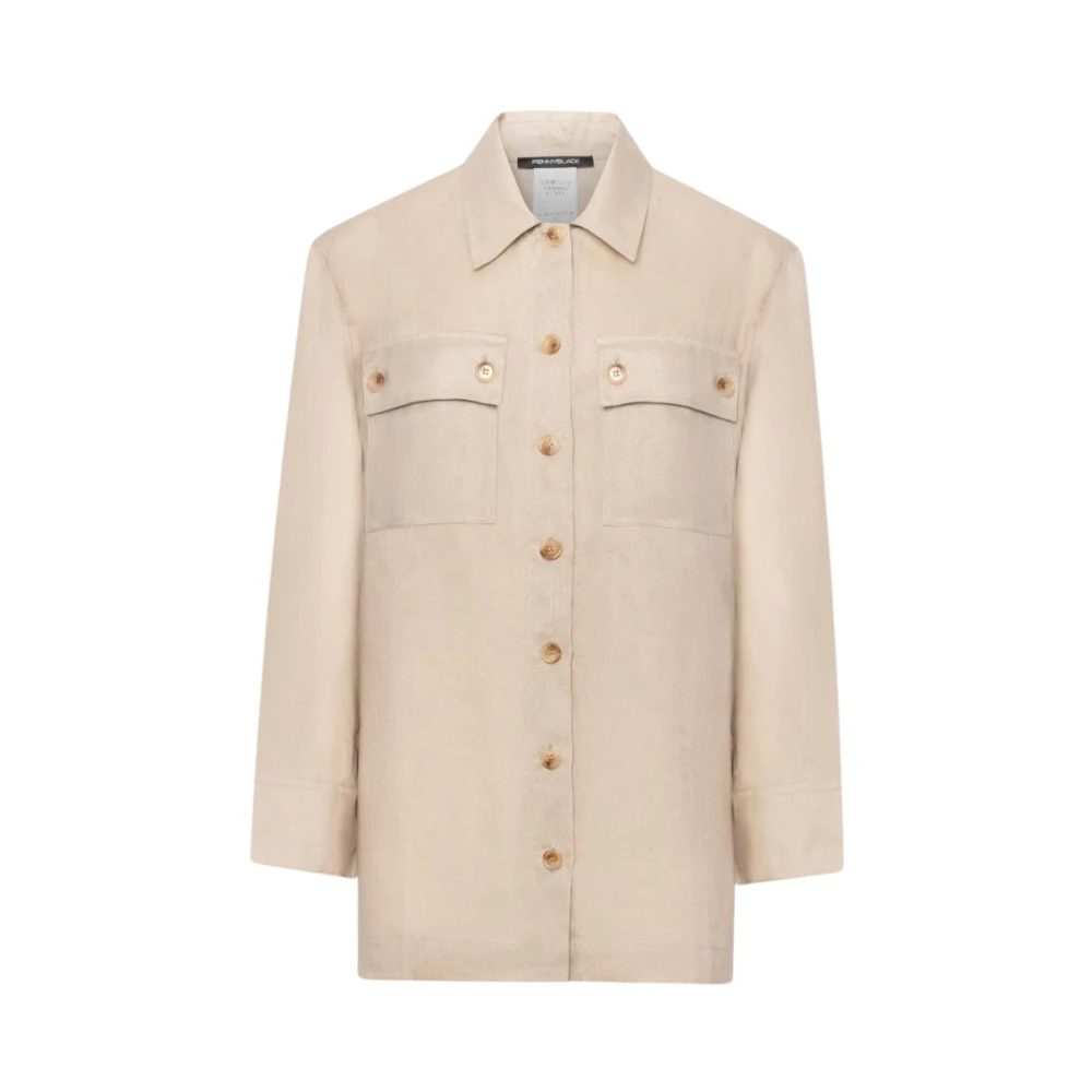Pennyblack Donna Beige Camicette M, New,