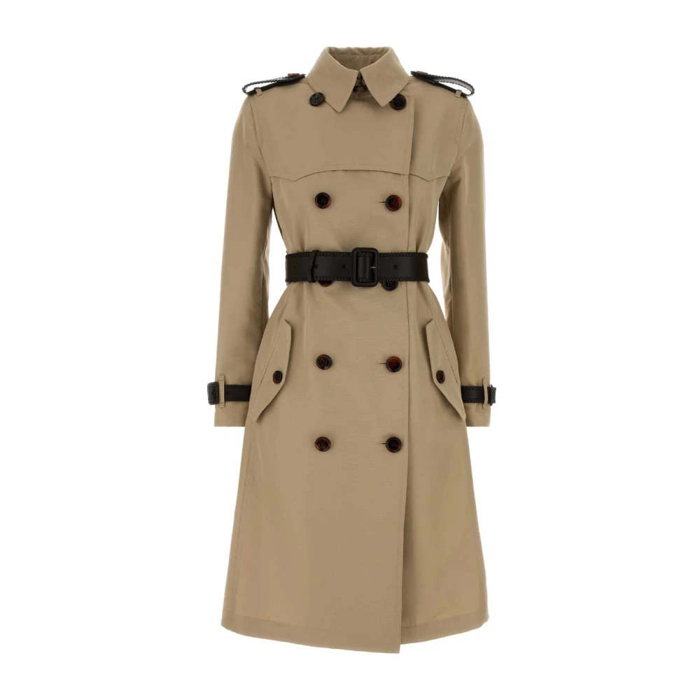 Burberry Women's Beige Coats - Trench Coats - 2XS - Coats