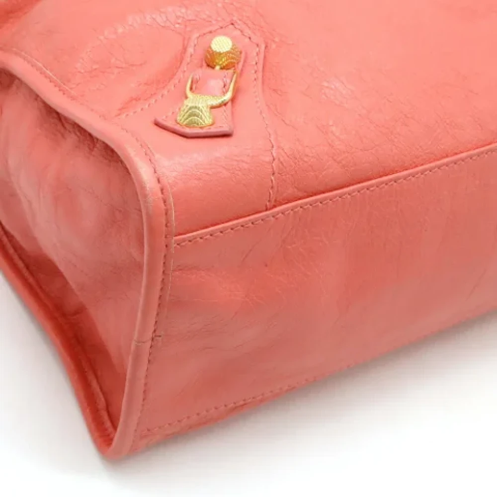 Balenciaga Vintage Pre-owned Fabric balenciaga-bags Pink Dames