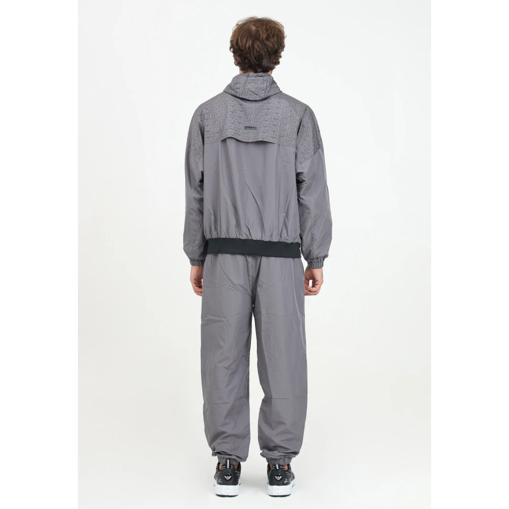 Emporio Armani EA7 Grijs Trainingspak voor herfst winter Gray Heren