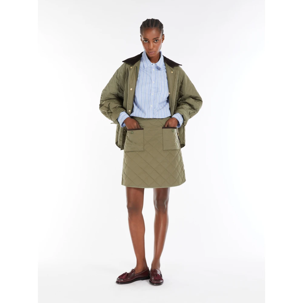 Max Mara Weekend Gestreepte katoenen popeline overhemd Blue Dames