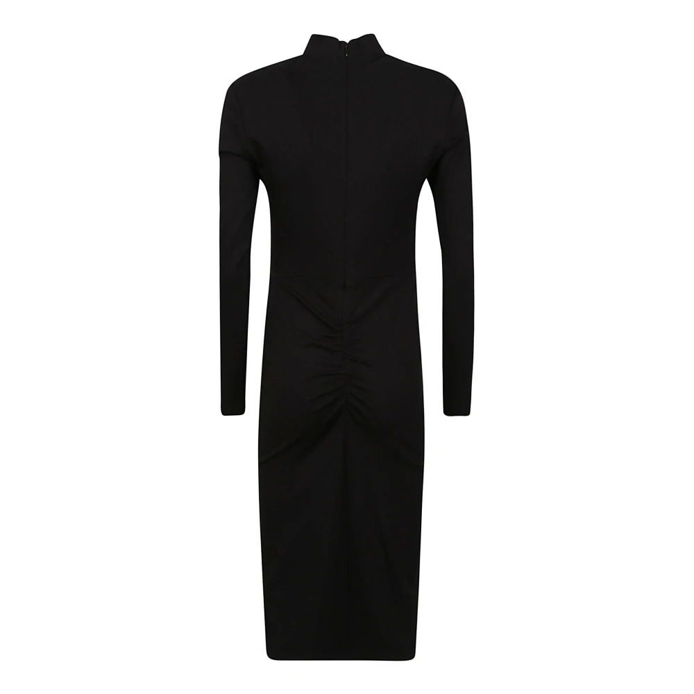 Diane Von Furstenberg Zwarte Jurken met Spandex Samenstelling Black Dames