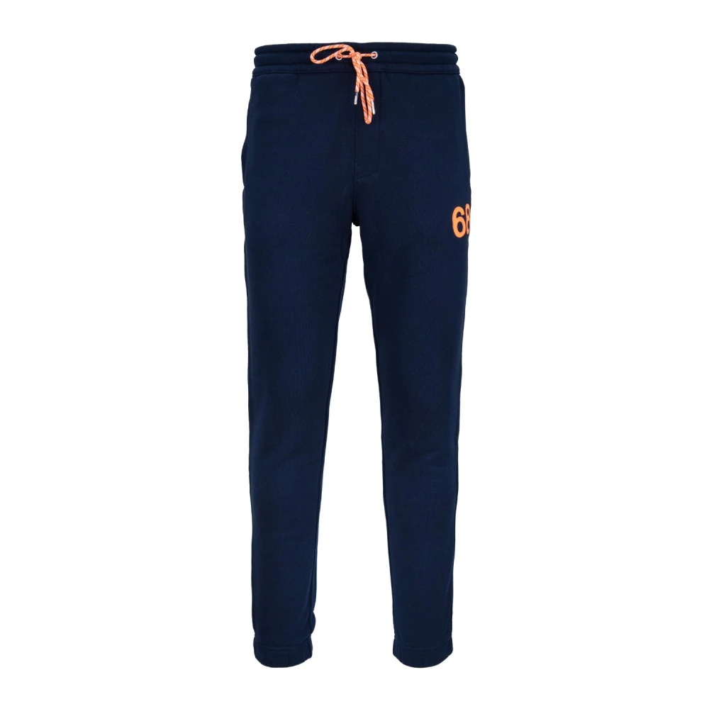 Sun68 Heren Trekkoord Joggers Blue Heren
