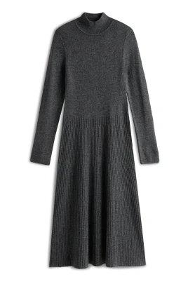 Midi Soft Wool Jumper Dress