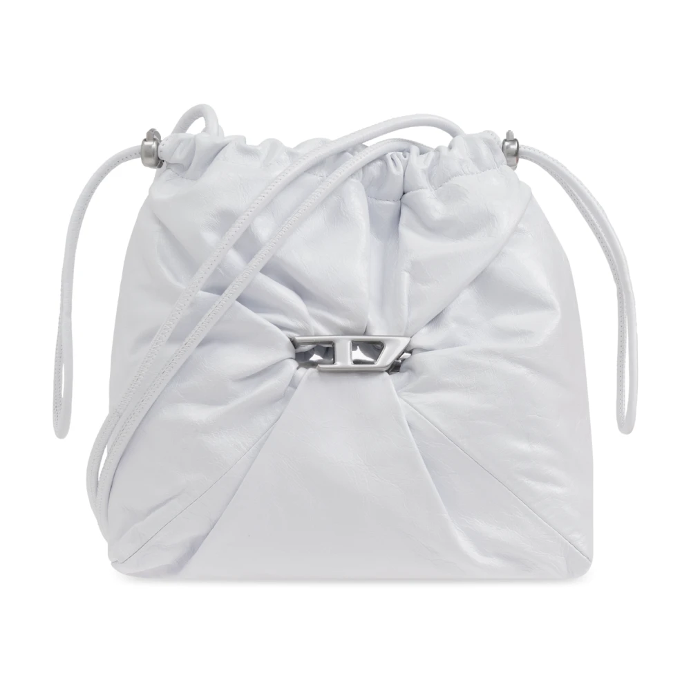 Diesel Schoudertas Scrunch-D White Dames