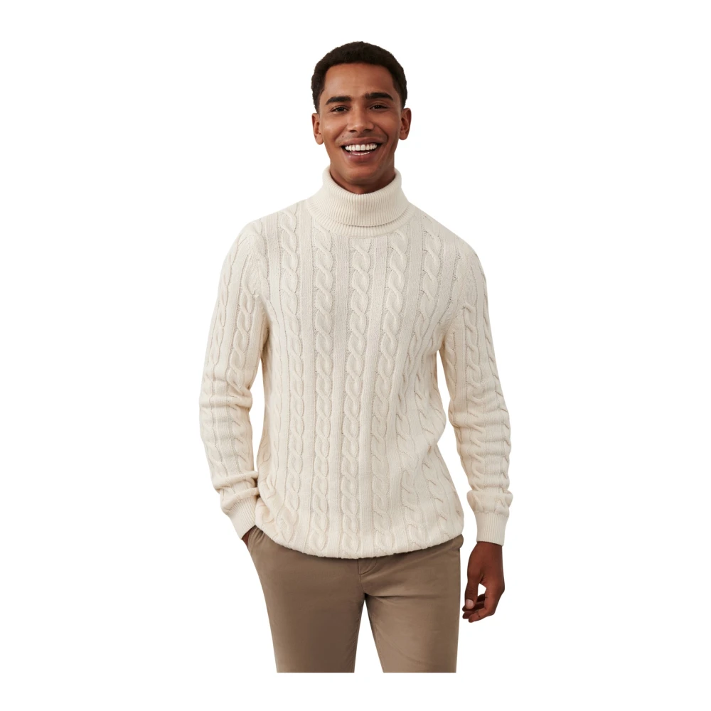 Cavallaro Beige Gebreide Trui Beige Heren