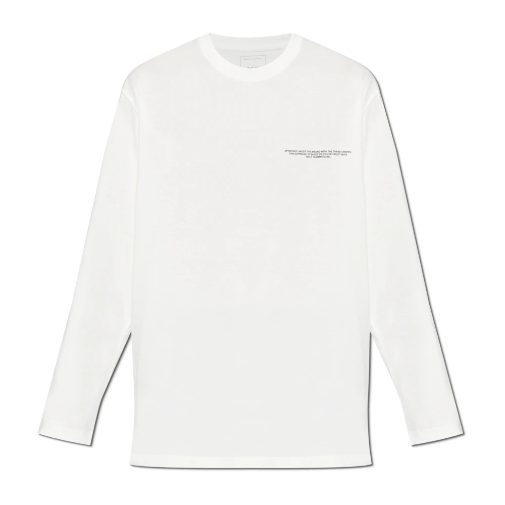 Y-3 Lange mouw T-shirt White Unisex