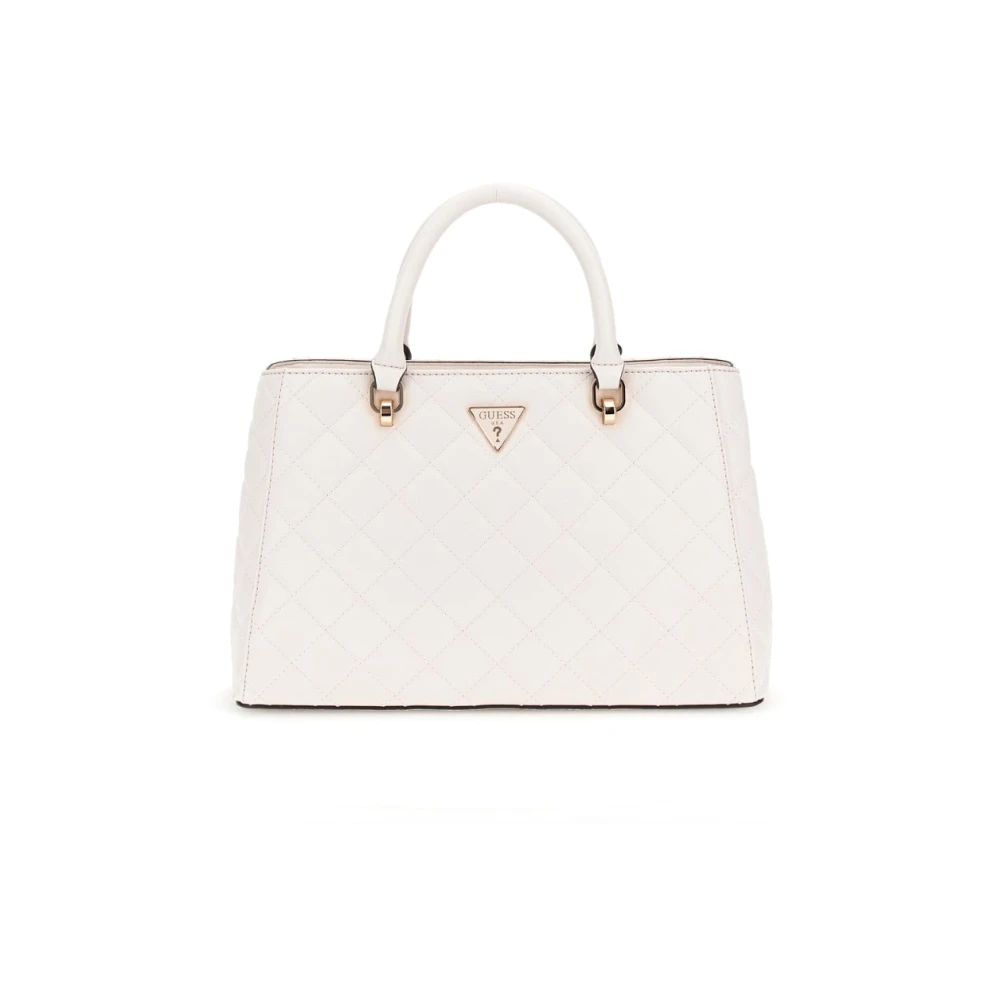 Guess Kuba Tri Compartiment Schoudertas Pink Dames