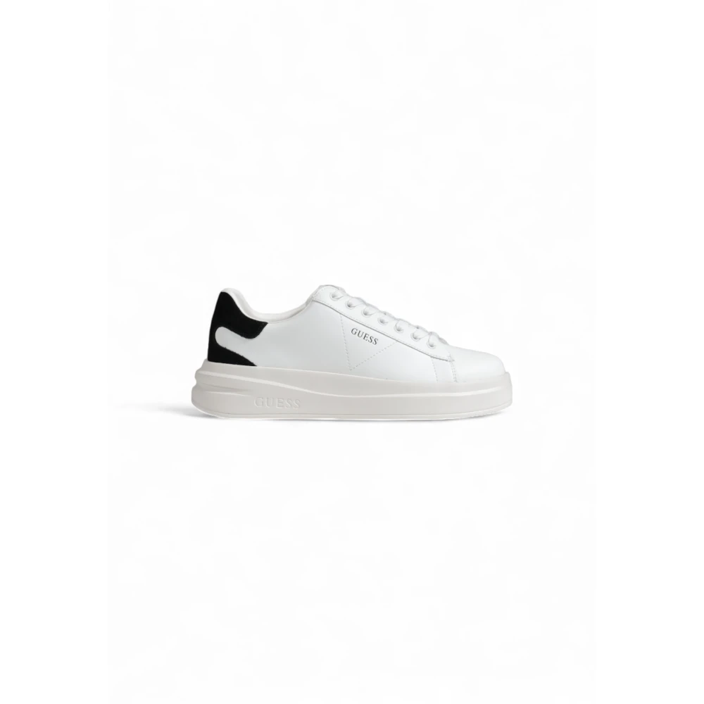 Guess Women's White Elbina Trainers - Sneakers - 5 Uk - Shoes