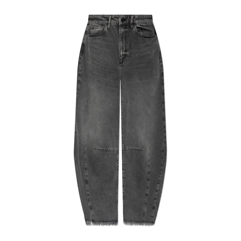 AllSaints Jett barrel jeans Gray Dames