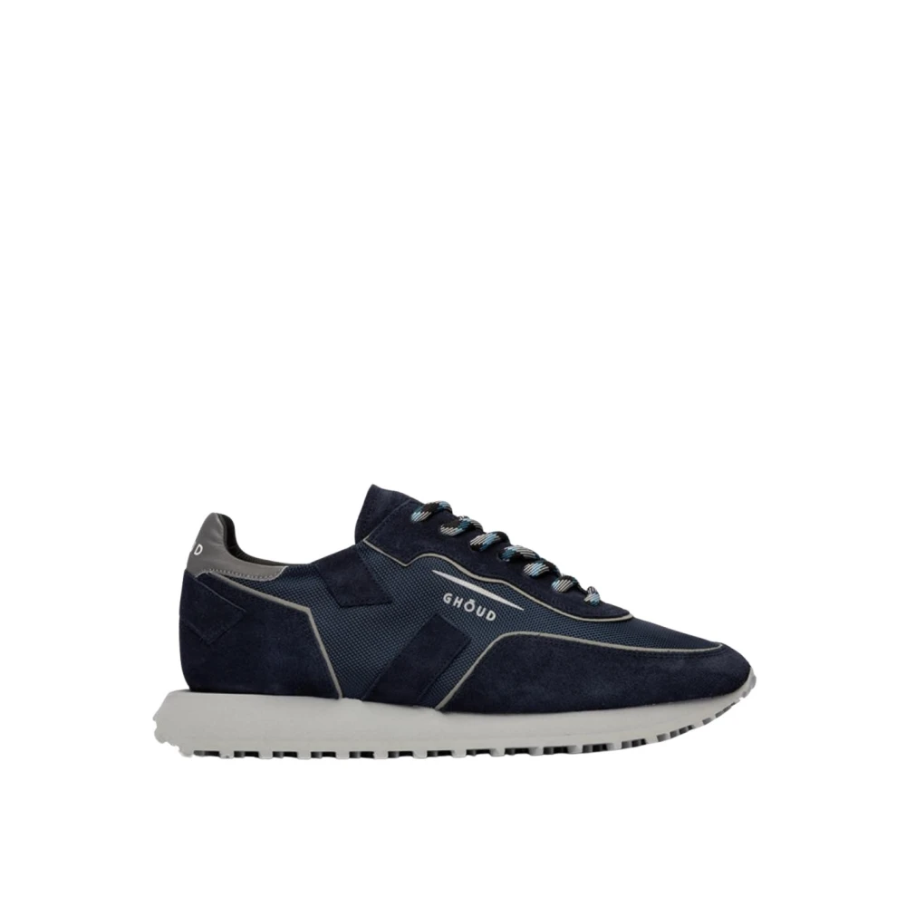 Ghoud Mesh Suede Sneakers Heren Schoenen Blauw