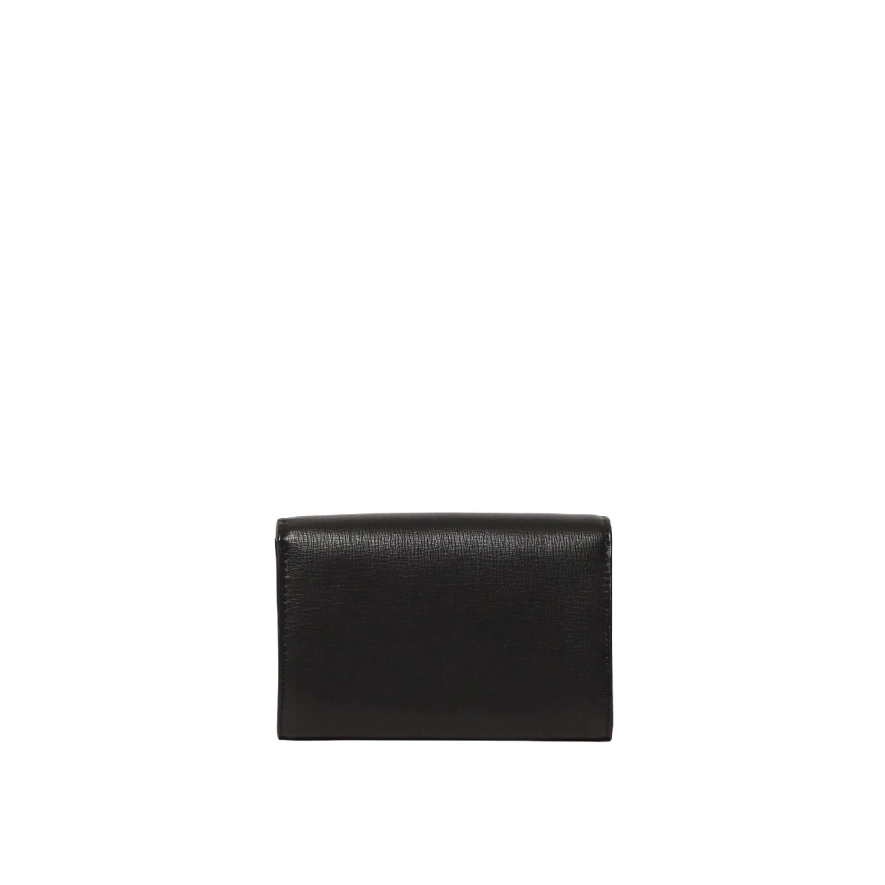Twinset Klep Portemonnee Black Dames