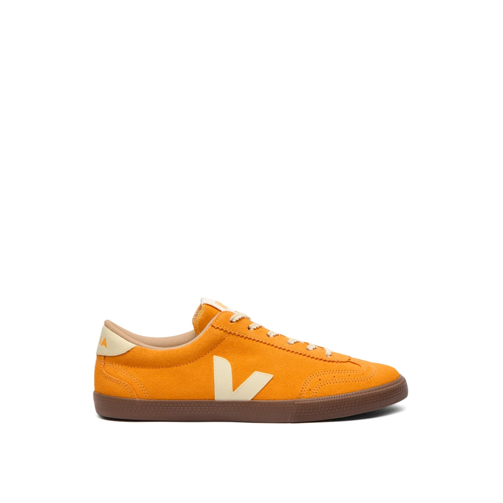 Veja Volley Suede Sneakers Heren Schoenen Oranje
