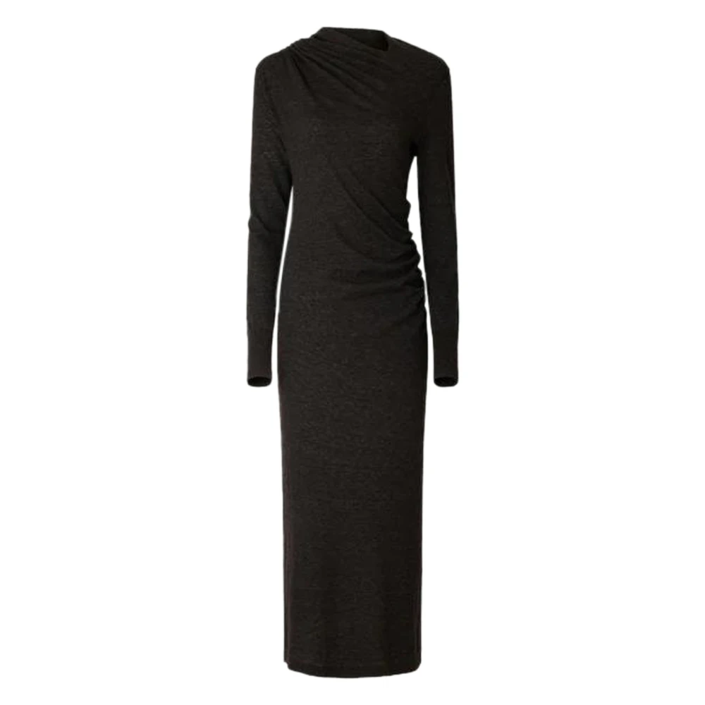 Soeur Black Gisee Dress - Female - Midi Dresses - M - Dresses